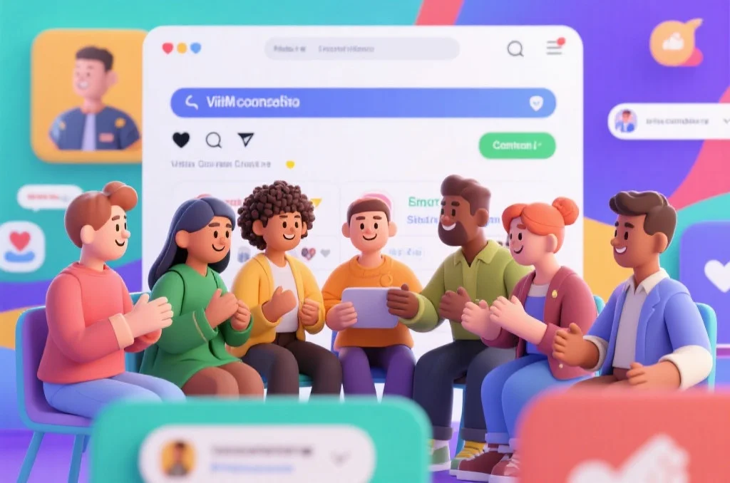 在线社区互动与交流